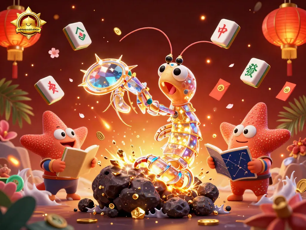 Experience thrilling wins with adriaenblocknyc in this vibrant 3D casino-themed scene.